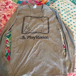 Port and Company Gray PlayStation T-Shirt